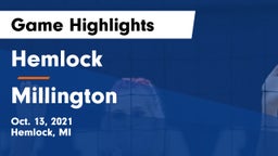 Hemlock  vs Millington  Game Highlights - Oct. 13, 2021