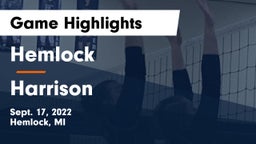 Hemlock  vs Harrison  Game Highlights - Sept. 17, 2022