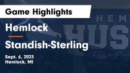 Hemlock  vs Standish-Sterling  Game Highlights - Sept. 6, 2023