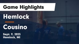 Hemlock  vs Cousino Game Highlights - Sept. 9, 2023