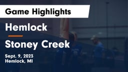 Hemlock  vs Stoney Creek  Game Highlights - Sept. 9, 2023