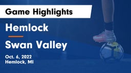 Hemlock  vs Swan Valley  Game Highlights - Oct. 6, 2022