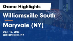 Williamsville South  vs Maryvale  (NY) Game Highlights - Dec. 18, 2023