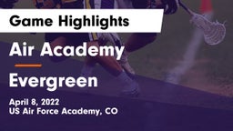 Air Academy  vs Evergreen Game Highlights - April 8, 2022