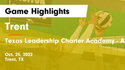 Trent  vs Texas Leadership Charter Academy - Abilene Game Highlights - Oct. 25, 2022