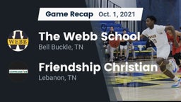 Recap: The Webb School vs. Friendship Christian  2021