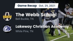 Recap: The Webb School vs. Lakeway Christian Academy 2021