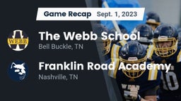 Recap: The Webb School vs. Franklin Road Academy 2023