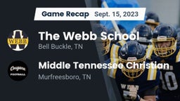 Recap: The Webb School vs. Middle Tennessee Christian 2023