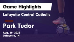 Lafayette Central Catholic  vs Park Tudor  Game Highlights - Aug. 19, 2023