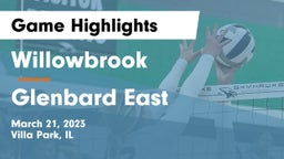 Willowbrook  vs Glenbard East  Game Highlights - March 21, 2023