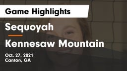 Sequoyah  vs Kennesaw Mountain  Game Highlights - Oct. 27, 2021