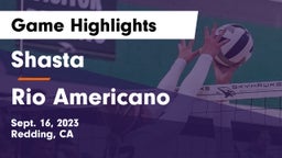 Shasta  vs Rio Americano  Game Highlights - Sept. 16, 2023