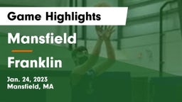 Mansfield  vs Franklin  Game Highlights - Jan. 24, 2023