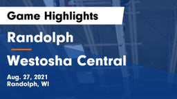 Randolph  vs Westosha Central  Game Highlights - Aug. 27, 2021