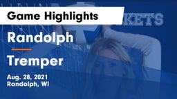 Randolph  vs Tremper Game Highlights - Aug. 28, 2021