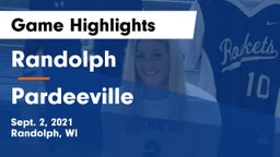 Randolph  vs Pardeeville  Game Highlights - Sept. 2, 2021