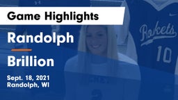 Randolph  vs Brillion  Game Highlights - Sept. 18, 2021