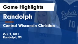 Randolph  vs Central Wisconsin Christian  Game Highlights - Oct. 9, 2021