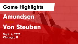 Amundsen  vs Von Steuben Game Highlights - Sept. 6, 2023