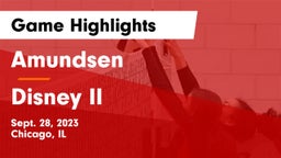Amundsen  vs Disney II Game Highlights - Sept. 28, 2023