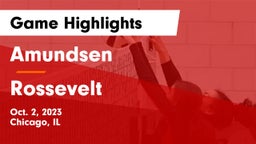 Amundsen  vs Rossevelt Game Highlights - Oct. 2, 2023