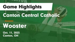Canton Central Catholic  vs Wooster  Game Highlights - Oct. 11, 2023