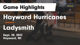 Hayward Hurricanes  vs Ladysmith  Game Highlights - Sept. 28, 2022