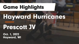 Hayward Hurricanes  vs Prescott JV Game Highlights - Oct. 1, 2022