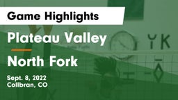 Plateau Valley  vs North Fork Game Highlights - Sept. 8, 2022