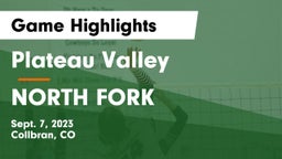 Plateau Valley  vs NORTH FORK  Game Highlights - Sept. 7, 2023