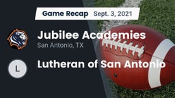 Recap: Jubilee Academies vs. Lutheran  of San Antonio 2021