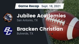 Recap: Jubilee Academies vs. Bracken Christian  2021