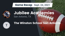 Recap: Jubilee Academies vs. The Winston School San Antonio 2021