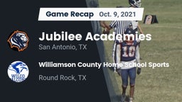 Recap: Jubilee Academies vs. Williamson County Home School Sports 2021