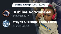 Recap: Jubilee Academies vs. Wayne Alldredge Youth Teams 2021