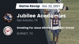 Recap: Jubilee Academies vs. Smoking For Jesus Ministry Christian School  2021