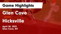 Glen Cove  vs Hicksville  Game Highlights - April 28, 2023