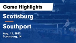 Scottsburg  vs Southport  Game Highlights - Aug. 12, 2023