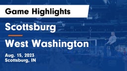Scottsburg  vs West Washington  Game Highlights - Aug. 15, 2023