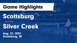 Scottsburg  vs Silver Creek  Game Highlights - Aug. 22, 2023