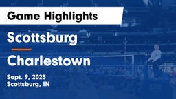 Scottsburg  vs Charlestown  Game Highlights - Sept. 9, 2023
