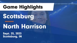 Scottsburg  vs North Harrison  Game Highlights - Sept. 25, 2023