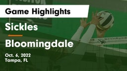 Sickles  vs Bloomingdale  Game Highlights - Oct. 6, 2022