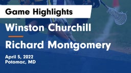 Winston Churchill  vs Richard Montgomery  Game Highlights - April 5, 2022