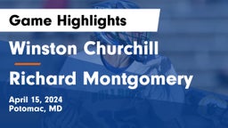 Winston Churchill  vs Richard Montgomery Game Highlights - April 15, 2024