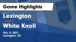 Lexington  vs White Knoll  Game Highlights - Oct. 5, 2021