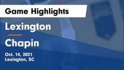 Lexington  vs Chapin  Game Highlights - Oct. 14, 2021