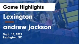 Lexington  vs andrew jackson Game Highlights - Sept. 10, 2022