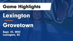 Lexington  vs Grovetown  Game Highlights - Sept. 22, 2022